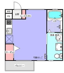 ヴィアノ須磨コルティーレの物件間取画像